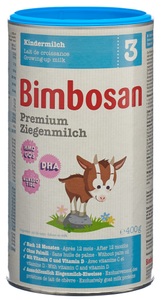 Bimbosan, Bimbosan Premium Ziegenmilch 3 Kindermilch Dose 400 g, Bimbosan Premium Ziegenmilch 3 (400g)