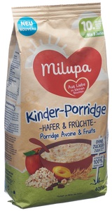 Milupa, Milupa Porridge Hafer & Früchte 10 Monate 400 g, Milupa Kinder-Porridge mit Hafer und Früchten 10M (400g)