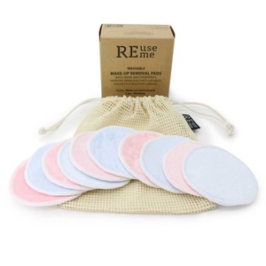 REuseme, Reuseme Abschminkpads aus Bambus 10 Stück, ReUseMe Waschbare Abschminkpads inkl. Washbag (10 Stk)