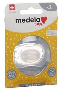 Medela, Medela Baby Schnuller New Born 0-2 Monate (1 Stk), medela Baby Nuggi New Born 0-2 Transparent