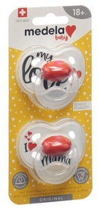 Medela, Medela Baby Schnuller Original Signature 18+ Monate (2 Stk), Medela Baby Schnuller Original Signature 18+ Monate (2 Stk)