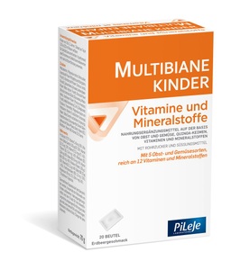 MULTIBIANE, MULTIBIANE Kinder Vitamine und Mineralstoffe Pulver (20 Stück), Multibiane Kinder Vitamine und Mineralien