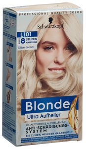 Blonde, Blonde Aufheller Blonde Aufheller 165.0 ml, Schwarzkopf Bonde Ultra Aufheller L101 Silberblond (1 Stk)