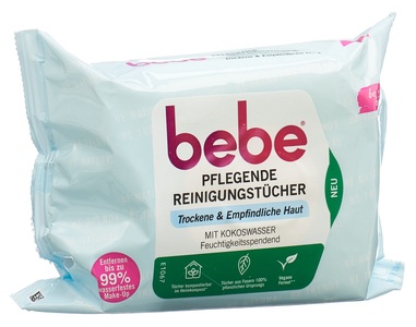 BEBE Young Care, bebe pflegende Reinigungstücher (25 Stk), bebe pflegende Reinigungstücher (25 Stk)