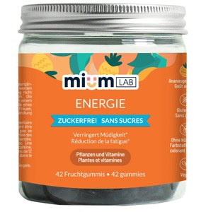MiumLab, MiumLab Gummies Energie (42 Stück), Miumlab Gummies Energie Ds 42 Stk