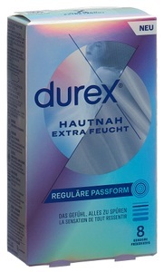 Durex, durex Hautnah Präservativ extra feucht (8 Stück), Durex Hautnah Präservativ extra feucht (8 Stk)