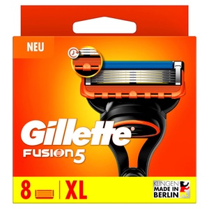Gillette, Fusion5 Klingen Unisex Metallgrau 8 pieces, Gillette Fusion 5 Ersatzklingen