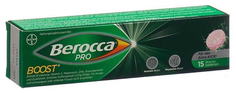 Berocca, Berocca Boost Brausetabletten (15 Stk), Berocca Boost Brausetabletten (15 Stk)