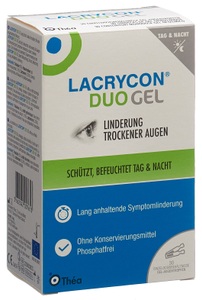 LACRYCON, LACRYCON DUO Gel zur Linderung trockener Augen (30x0.4g), LACRYCON DUO Gel zur Linderung trockener Augen (30x0.4g)