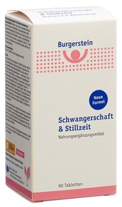 Burgerstein, Burgerstein Schwangerschaft & Stillzeit (90 Stk), Burgerstein Vitamine Schwangerschaft & Stillzeit
