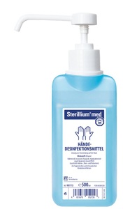 Sterillium, Sterillium Med mit Pumpe (500ml), Sterillium Med Händedesinfektionsmittel mit Pumpe (500ml)