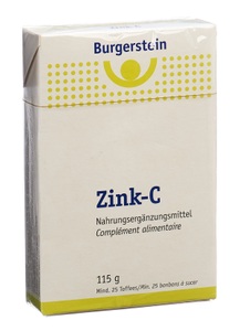 Burgerstein, Burgerstein Zink-C Toffees (115g), Burgerstein Zink-C Toffees (115g)