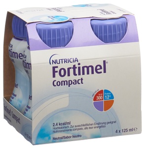 Fortimel, Fortimel Compact Neutral (24x125ml), Fortimel Compact 2.4 Neutral