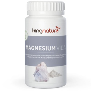 Burgerstein Vitamine, Magnesium vida, 60 kapseln, kingnature, kingnature Magnesium Vida Kapseln 1020mg (60 Stk)