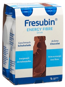 Fresubin, Fresubin Energy Fibre DRINK Schokolade (4x200 ml), Fresubin Energy Fibre Drink Schokolade (4x200ml)