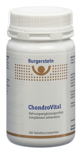 Burgerstein, Burgerstein ChondroVital Tablette (180 Stück), Burgerstein ChondroVital Tabletten Dose 180 Stück