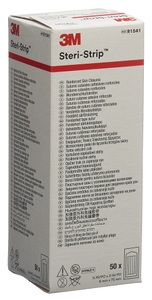 3m, 3M 6x75mm weiss verstärkt (50x3 Stück), 3M Steri-Strip? Steriles selbstklebendes Hautnahtmaterial 6 x 75 mm Weiß