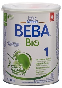 Beba, BEBA Bio 1 ab Geburt (800 g), Nestlé BEBA Bio 1 (800g)