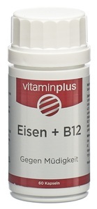 Vitaminplus, Vitaminplus Magnesium Kapseln 6x 120 Stück, vitaminplus Eisen 21 mg + B12 Kapsel