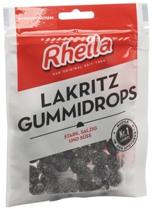 Dr. C. SOLDAN GmbH, Dr. C. SOLDAN GmbH Rheila Lakritz Gummidops mit Zucker, Rheila Lakritz Gummidrops (90g)