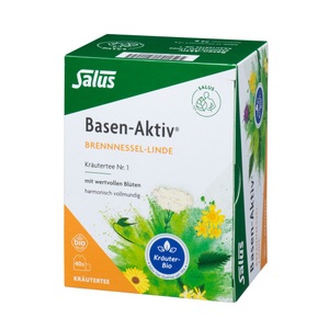 SALUS Pharma GmbH, SALUS Pharma GmbH Salus® Basen Aktiv Tee, Basen-Aktiv® Kräutertee Nr. 1 Brennnessel-Linde