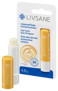 LIVSANE, LIVSANE Lippenpflege Sonnenschutz (1 Stück), Livsane Lippenpflege Sonnenschutz SPF 30 (1 Stk)