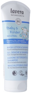 Lavera, lavera Waschlotion & Shampoo Baby & Kinder neutral (200 ml), Lavera Baby & Kinder Waschlotion & Shampoo (200ml)