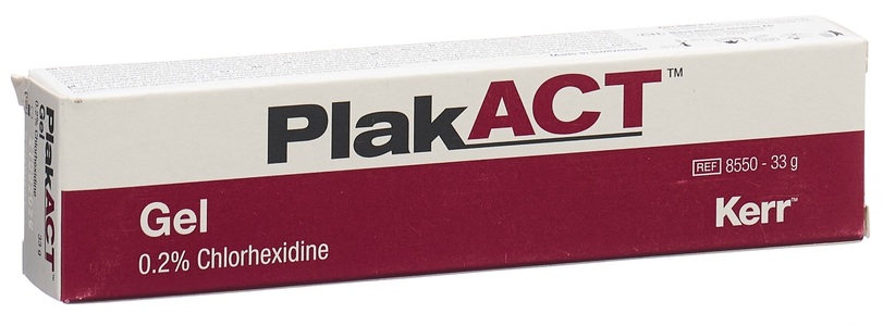 PlakACT, PlakACT Gel 0.2 % Chlorhexidin (33 g), PlakACT Gel 0.2 % Chlorhexidin (33g)