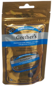 Grethers, Grethers Blackcurrant Pastillen (110 g), Grether's Blackcurrant Pastillen (110g)