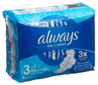 Always, always Ultra Binde Night mit Flügeln (9 Stück), Always Ultra Binden Night mit Flügel (9 Stk)