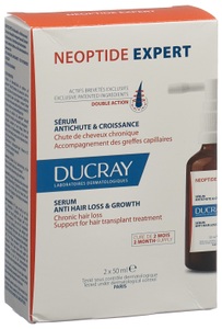 Ducray, DUCRAY NEOPTIDE EXPERT Serum bei Haarausfall (2x50 ml), Ducray Neoptide Expert Anti-Haarausfall- und Wachstumsserum