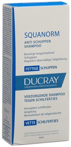 Ducray, Ducray Squanorm Anti-Schuppen-Shampoo für fettige Schuppen, DUCRAY SQUANORM Shampoo fettige Schuppen (200ml)
