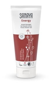 Sanaya, Sanaya Energy Aroma Duschgel mit Bachblüten (200ml), Sanaya Energy Aroma Duschgel mit Bachblüten (200ml)
