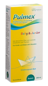 Pulmex, Pulmex Baby & Junior Erkältungszeit Bad (200ml), Pulmex Baby & Junior Erkältungszeit Bad (200ml)