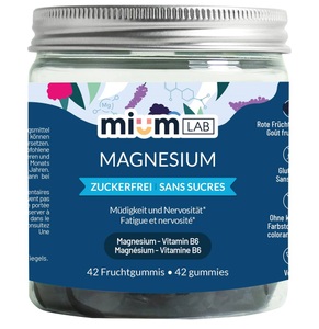 MiumLab, miumLAB Gummies Magnesium (42 Stk), miumLAB Gummies Magnesium (42 Stk)