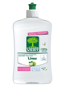 L'Arbre vert, L'ARBRE VERT Geschirrspülmittel Limette (500ml), L'ARBRE VERT Geschirrspülmittel Limette (500ml)