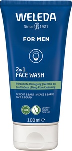 Weleda, Weleda FOR MEN Face Wash 2in1 (100ml), Weleda FOR MEN Face Wash 2in1 (100ml)