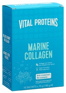 Nestlé VITAL PROTEINS, Nestlé Vital Proteins Marine Collagen (10x10g), Vital Proteins Marine Collagen 10 Beutel 10 g
