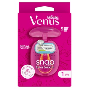 Procter & Gamble, GILLETTE Venus Extra Smooth Rasierapparat Snap 1 Klinge, Gillette Venus Extra Smooth Snap Rasierer (1 Stk)