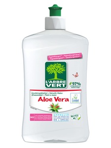 undefined, L'ARBRE VERT Öko Geschirrspülmittel Aloe Vera (1 Stück), L'ARBRE VERT Öko Geschirrspülmittel Aloe Vera (500ml)