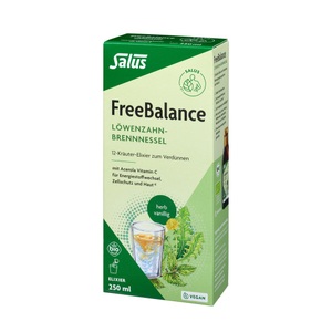 Salus, Salus FreeBalance Löwenzahn-Brennnessel Elixier Bio (250ml), Salus® Freebalance Löwenzahn-Brennnessel Elixier Bio
