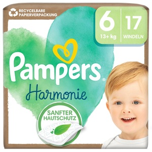 Pampers, Pampers Harmonie Grösse 6, 13+kg Junior, Single Pack (17 Stk), Pampers Harmonie Grösse 6, 13+kg Junior, Single Pack (17 Stk)