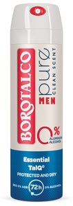Borotalco, Deo Men Pure Spray Unisex 150 ml, Borotalco - Deo Men Pure Spray, 150 ml