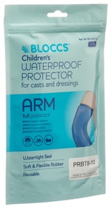 Bloccs, BLOCCS Bad Dusch Wasserschutz Arm 20-33/53cm Kind (1 Stk), Bloccs Arm-Gipsschutz für die Dusche 20-33/53cm Kind