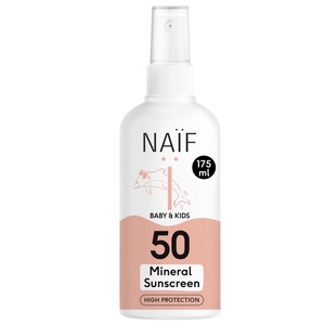Naïf, Naif - Näif Mineral Sun Spray Spf50 Baby & KIDs, Naïf Mineral Sun Spray SPF50 Baby & Kids (175ml)