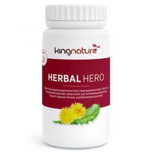kingnature AG, Kingnature Herbal Hero Kapseln 60 Stück, Kingnature Herbal Hero Kaps Ds 60 Stk