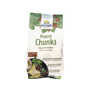 Govinda Natur GmbH, govinda Protein Chunks Schnetzel, govinda Protein Chunks Schnetzel