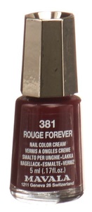 Mavala, Rouges - FOREVER 381, Mavala Nagellack 381, Rouge Forever (5ml)
