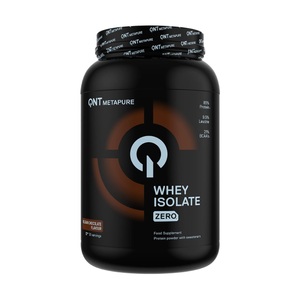 QNT Nutrition, QNT Nutrition Zero Carb Metapure 1 Kg Chocolate, QNT Metapure Molkenprotein-Isolat Zero Carb Chocolat Belge