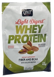 QNT, QNT - Light Digest Whey Protein Pistachio 40g, QNT Light Digest Whey Protein Pistachio (40g)